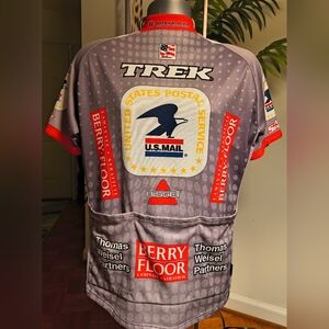 Nike Postal Service U.S Mail Cycling Road Bike Jersey Shirt